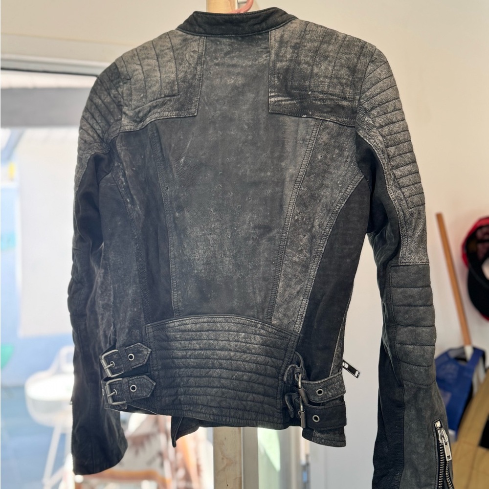 Scotch & Soda Gray and Black Star Patterned Lining - Picture 7 of 10